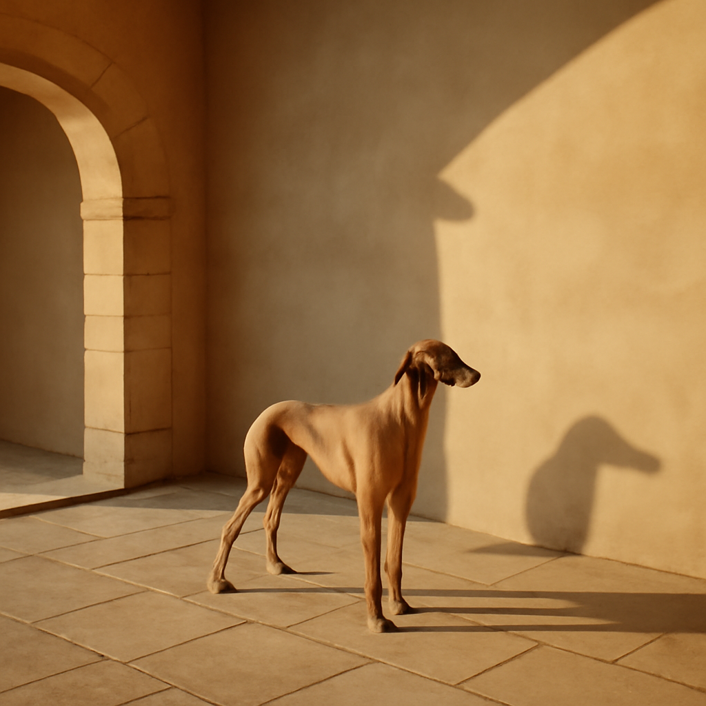 Courtyard, Dusk